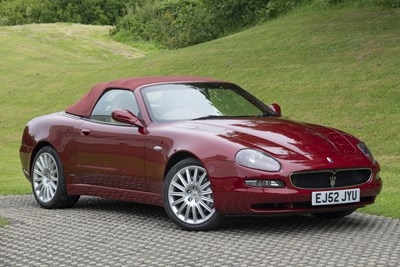 Lot 16 - 2003 Maserati 4200 Spyder Cambiocorsa