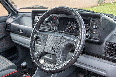 Lot 4 - 1990 Volkswagen Golf GTi Cabriolet