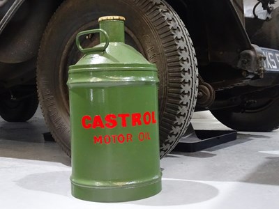 Lot 4 - Large Castrol oil can