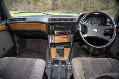 Lot 10 - 1985 BMW 735i SE