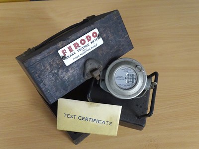 Lot 5 - Ferodo brake testing meter