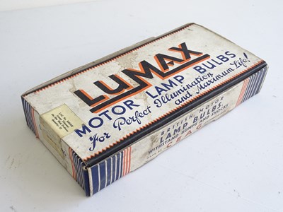 Lot 6 - Unopened box of Lumax motor bulbs