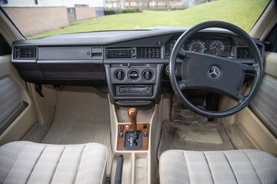 Lot 1 - 1990 Mercedes-Benz 190 E 2.0