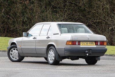 Lot 91 - 1990 Mercedes-Benz 190 E 2.0