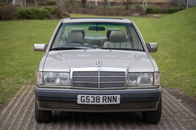 Lot 91 - 1990 Mercedes-Benz 190 E 2.0