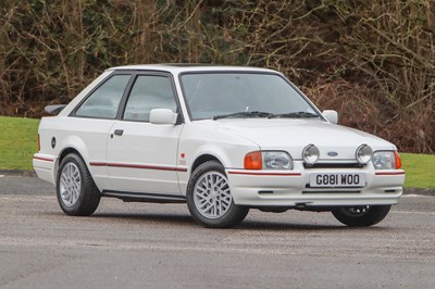 Lot 130 - 1989 Ford Escort XR3i