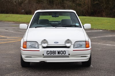 Lot 130 - 1989 Ford Escort XR3i