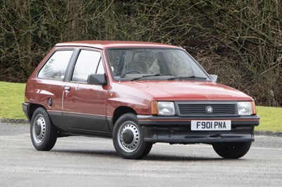 Lot 121 - 1989 Vauxhall Nova 1.2 Merit