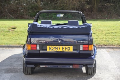 Lot 52 - 1992 Volkswagen Golf GTi Rivage Cabriolet