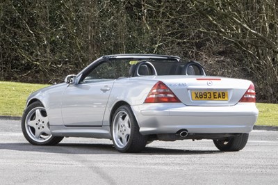 Lot 61 - 2001 Mercedes-Benz SLK 320