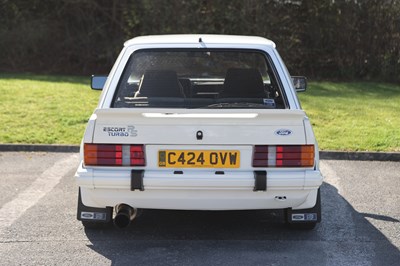 Lot 95 - 1986 Ford Escort RS Turbo