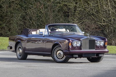 Lot 58 - 1981 Rolls-Royce Corniche Convertible