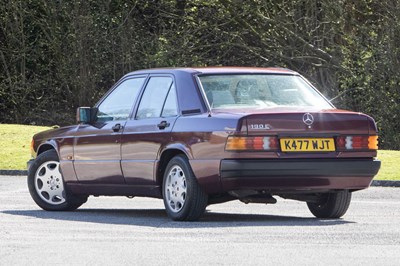 Lot 64 - 1993 Mercedes-Benz 190 E 2.0