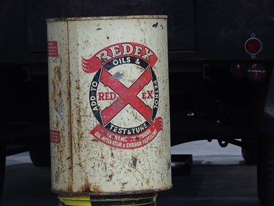 Lot 21 - Redex oils 10 gallon container