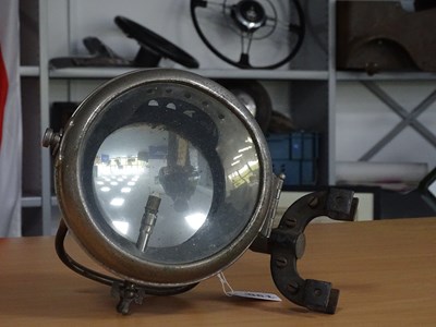 Lot 23 - French carbide spot lamp