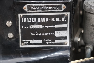 Lot 66 - 1939 Frazer Nash-BMW 327/80 Sport Cabriolet