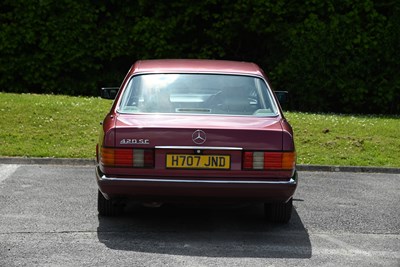 Lot 88 - 1991 Mercedes-Benz 420 SE