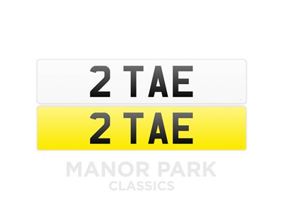 Lot 99 - Registration Number '2 TAE'