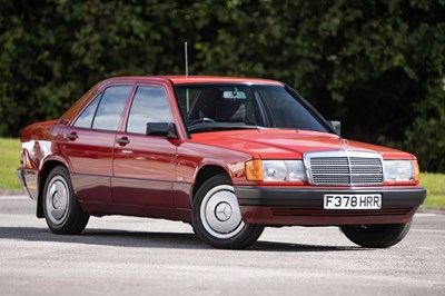 Lot 194 - 1988 Mercedes-Benz 190 2.0