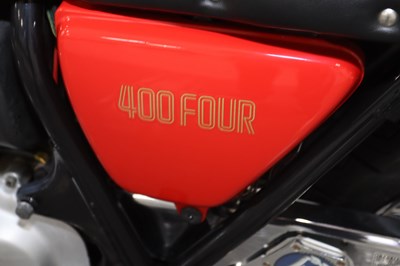 Lot 9 - 1975 Honda CB400F