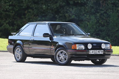 Lot 163 - 1986 Ford Escort XR3i