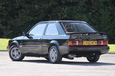 Lot 163 - 1986 Ford Escort XR3i