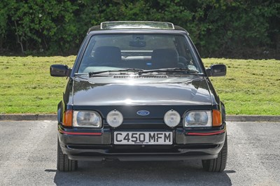 Lot 163 - 1986 Ford Escort XR3i