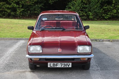 Lot 206 - 1980 Vauxhall Chevette 1.3 L