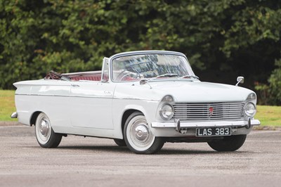 Lot 207 - 1962 Hillman Super Minx Convertible