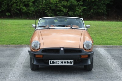 Lot 152 - 1981 MG B Roadster LE