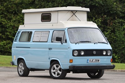 Lot 151 - 1980 Volkswagen Type 25 Motor Caravan