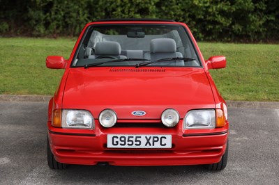 Lot 167 - 1990 Ford Escort XR3i Cabriolet