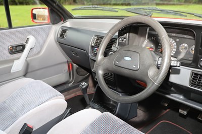 Lot 167 - 1990 Ford Escort XR3i Cabriolet