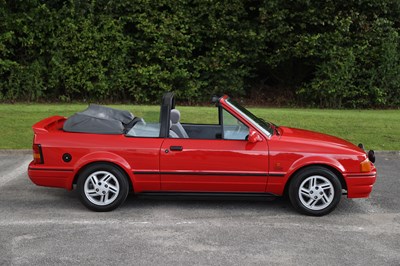 Lot 167 - 1990 Ford Escort XR3i Cabriolet