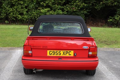 Lot 167 - 1990 Ford Escort XR3i Cabriolet