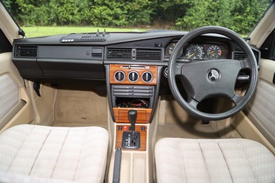 Lot 202 - 1992 Mercedes-Benz 190 E 2.0