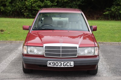 Lot 202 - 1992 Mercedes-Benz 190 E 2.0