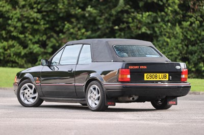 Lot 183 - 1989 Ford Escort XR3i Cabriolet