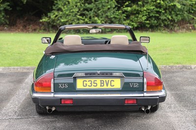 Lot 155 - 1990 Jaguar XJ-S 5.3 Convertible