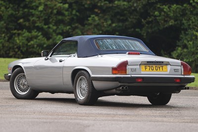 Lot 188 - 1988 Jaguar XJ-S 5.3 Convertible