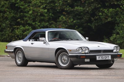 Lot 188 - 1988 Jaguar XJ-S 5.3 Convertible