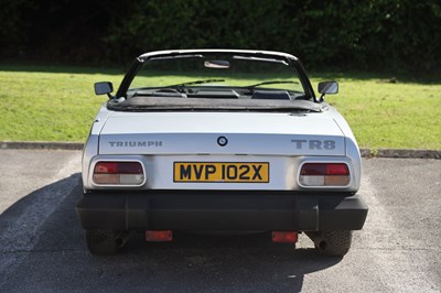 Lot 114 - 1982 Triumph TR8 Convertible