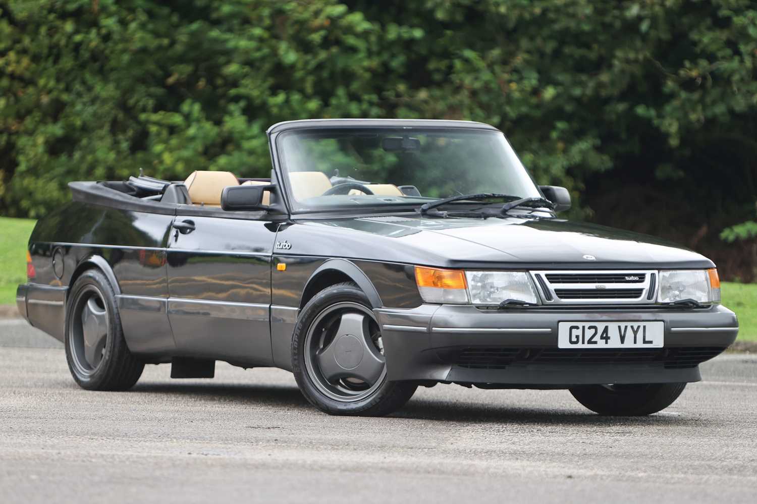 Saab Convertible Rear Lot 178 - 1990 Saab 900 Turbo 16V Convertible