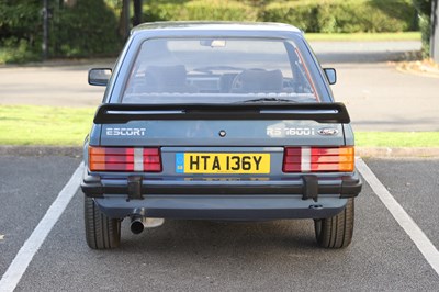 Lot 146 - 1983 Ford Escort RS 1600i