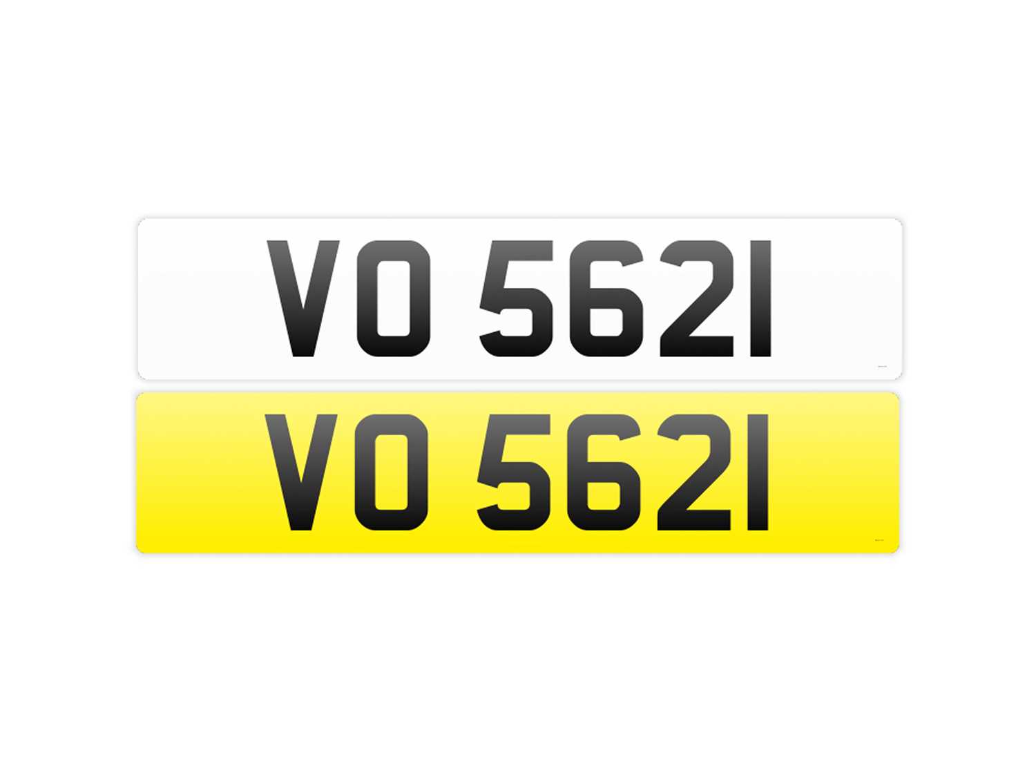 Lot 94 - Registration Number 'VO 5621'