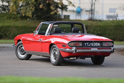 Lot 107 - 1974 Triumph Stag