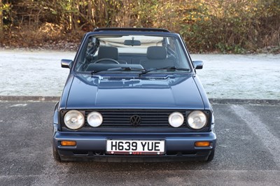 Lot 153 - 1990 Volkswagen Golf GTi Cabriolet