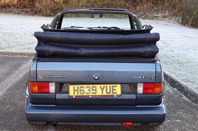 Lot 153 - 1990 Volkswagen Golf GTi Cabriolet