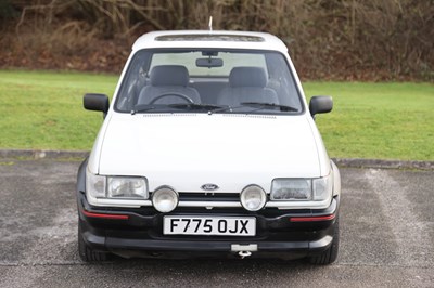 Lot 178 - 1988 Ford Fiesta XR2