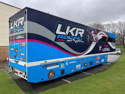 Lot 187 - 2006 Bence Motorsport Race Trailer